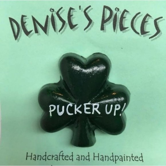 vintage irish st patricks day pin brooch
